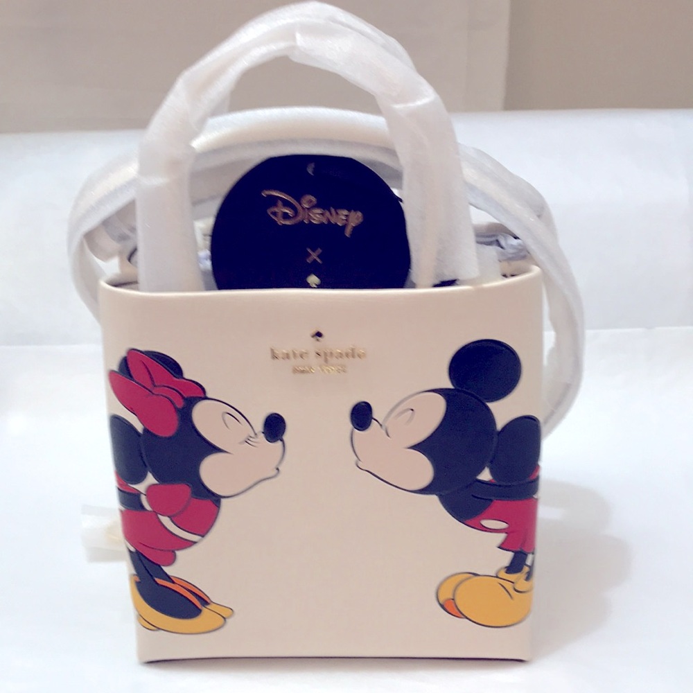 Disney X Kate Spade New York Minnie Mini Tote BNWT - Picture 4 of 11